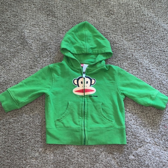 Paul Frank Julius the Monkey Baby Hoodie 12 months